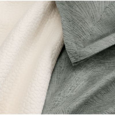 Gingko Strie Duvet Cover, King - Exclusive