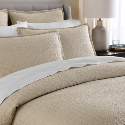 Textured Italian Matelasse King Sham Set