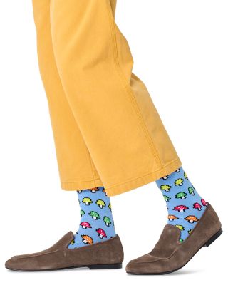 Mushroom Stripe Socks