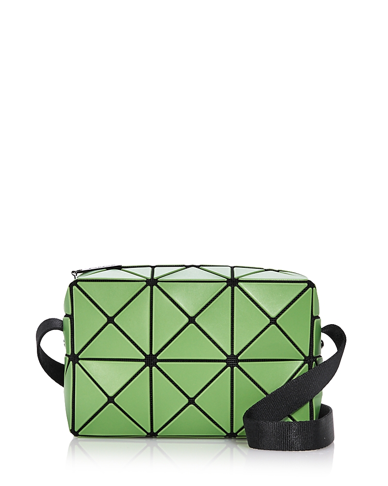 Bao Bao Issey Miyake Cuboid Crossbody Bag In Green
