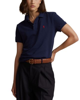 Classic-Fit Mesh Polo Shirt