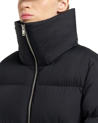 Belle Dune Shearling Trim Down Coat