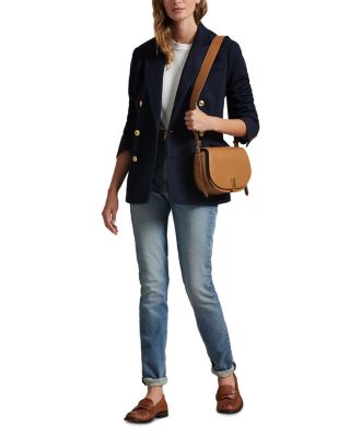 Knit Double Breasted Blazer