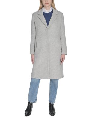 Single Breasted Notch Collar Coat