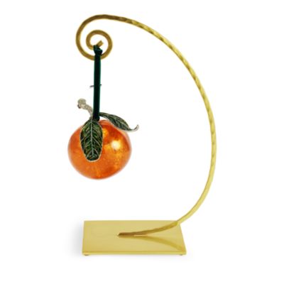 Orange Glass Ornament