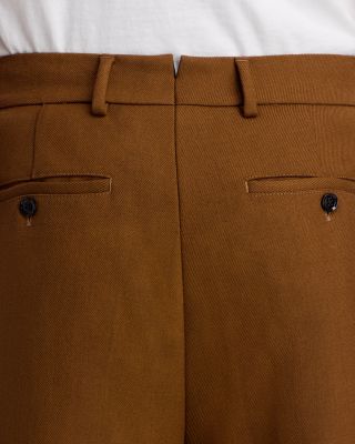 Wide Fit Wool Trousers