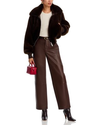 Clemence Faux Fur Jacket