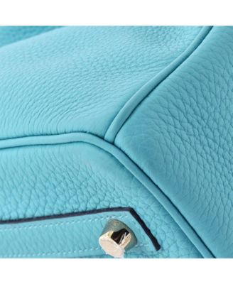 Birkin 30 Handbag Blue Togo with Gold Hardware