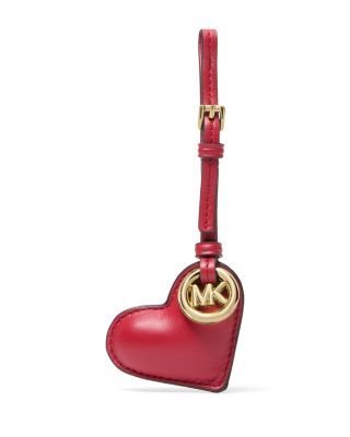 Leather Heart Charm