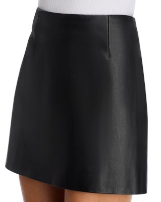 Dessa Faux Leather Mini Skirt 