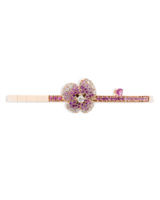 18K Rose Gold Ischia Bracelet with Diamonds & Pink Sapphires