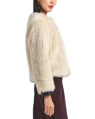 Emerise Plush Faux Fur Coat