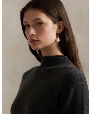 Cashmere Turtleneck Sweater Dress