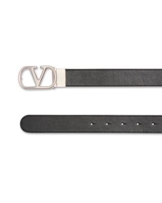 Men&#39;s VLogo Reversible Leather Belt