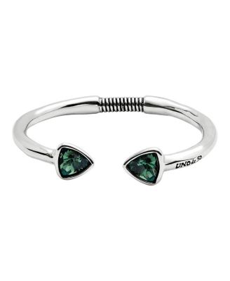 Green Duo Crystal Cuff