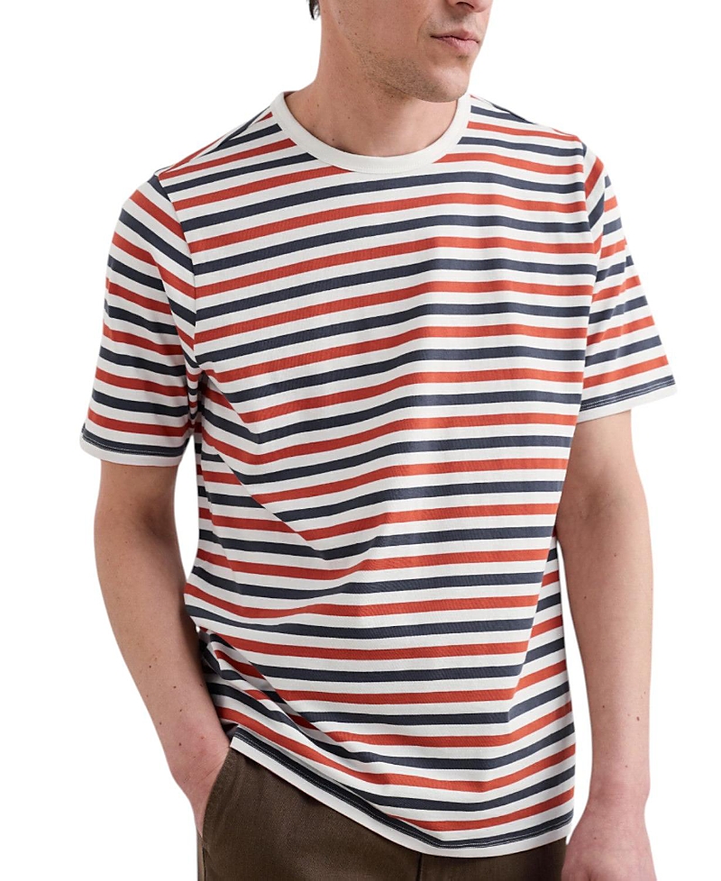 Seasalt Cornwall Seven Seas Sailor Stripe T-shirt In Multi