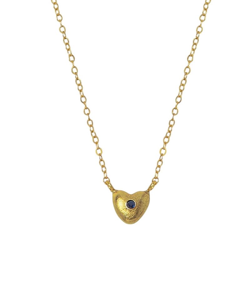 Ottoman Hands Marina Heart Pendant Necklace