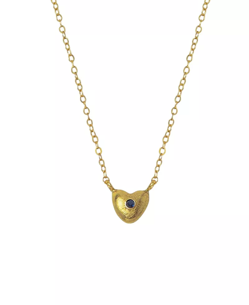 Ottoman Hands Marina Heart Pendant Necklace