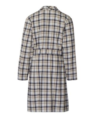 Homey Checked Robe