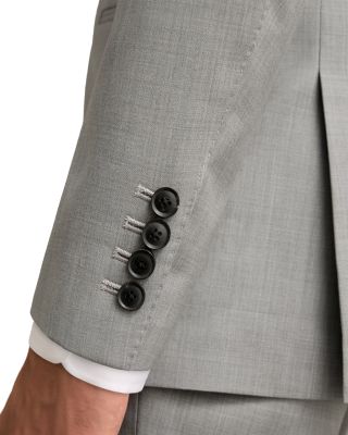 Inspire Slim Fit Peak Lapel Wool Blazer