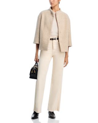 Short Boucl&eacute; Jacket