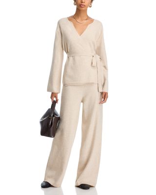 Marley Wide Leg Knit Pants 