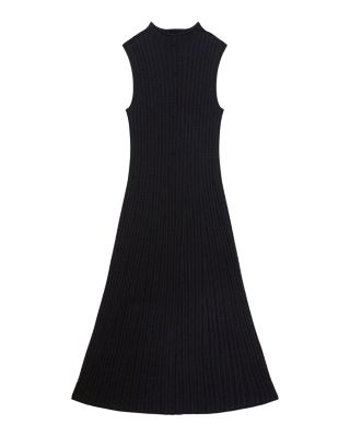 Cable Rib Midi Dress