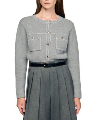 Castellane Contrast Stitch Cardigan