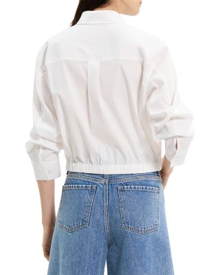 Cropped Shirt in Good Cotton