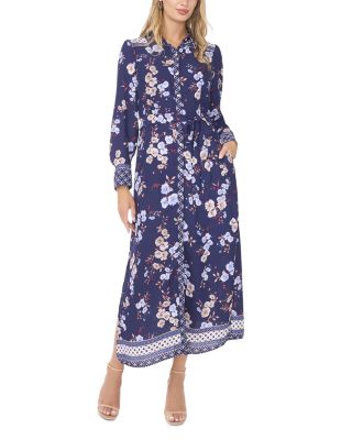 Long Sleeve Maxi Shirt Dress