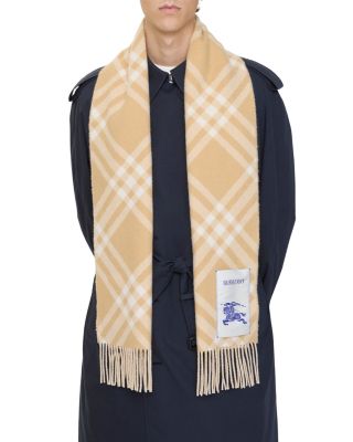 Check Cashmere Scarf