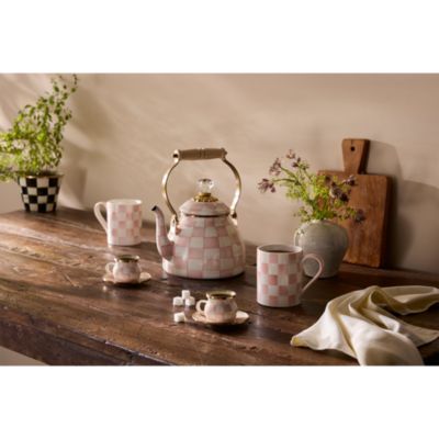 Rosy Check Porcelain Mug