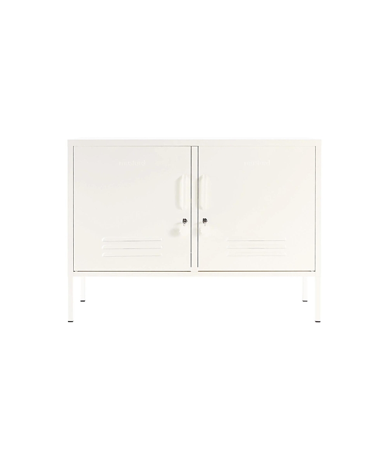 Mustard Made The Lowdown Locker In White