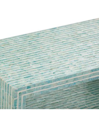 Derry Capiz Shell Nightstand