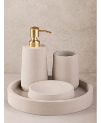 Casablanca Sandstone Bath Accessories, Set of 4