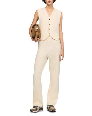 Valdo Cable Knit Vest