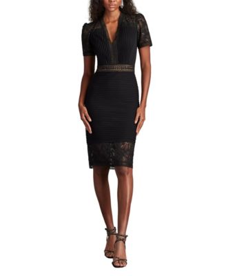 Brone Illusion Lace Cocktail Dress