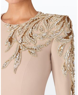 Honor Sequin-Embellished Maxi Gown