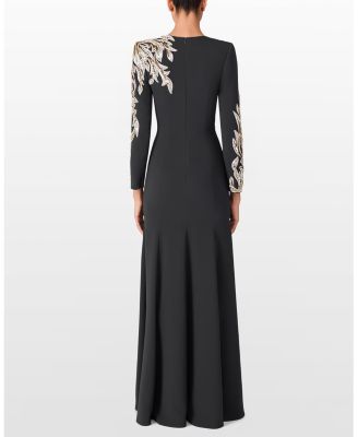 Honor Sequin-Embellished Maxi Gown