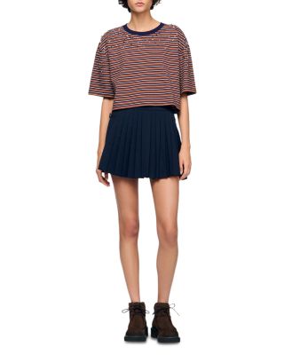 Striped Rhinestone Tee