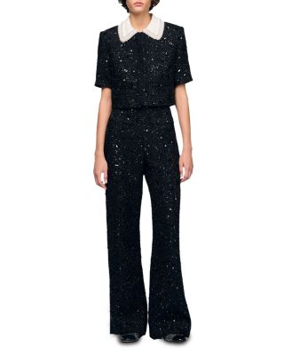 Bennelie Rhinestone Tweed Jacket