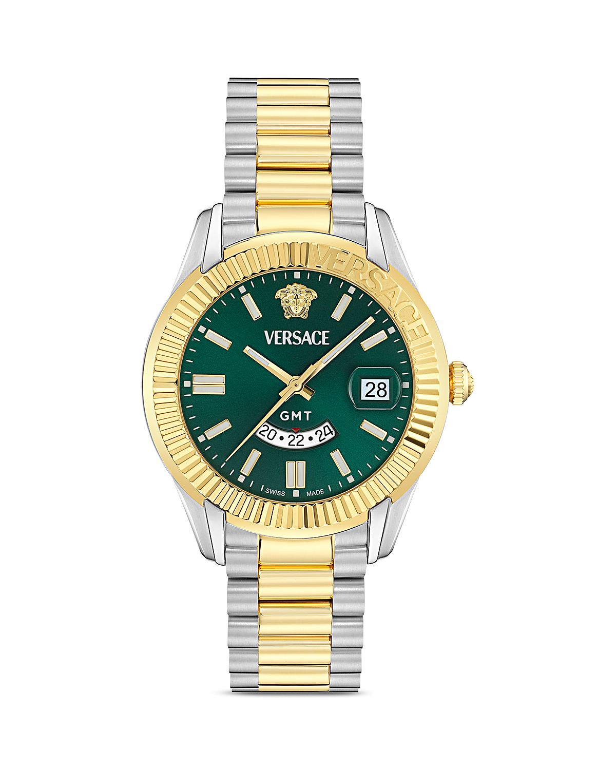 Versace Apodis Gmt Watch, 41mm