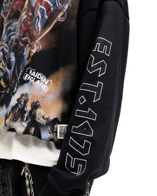 Iron Maiden X Steed Graphic Pullover Hoodie