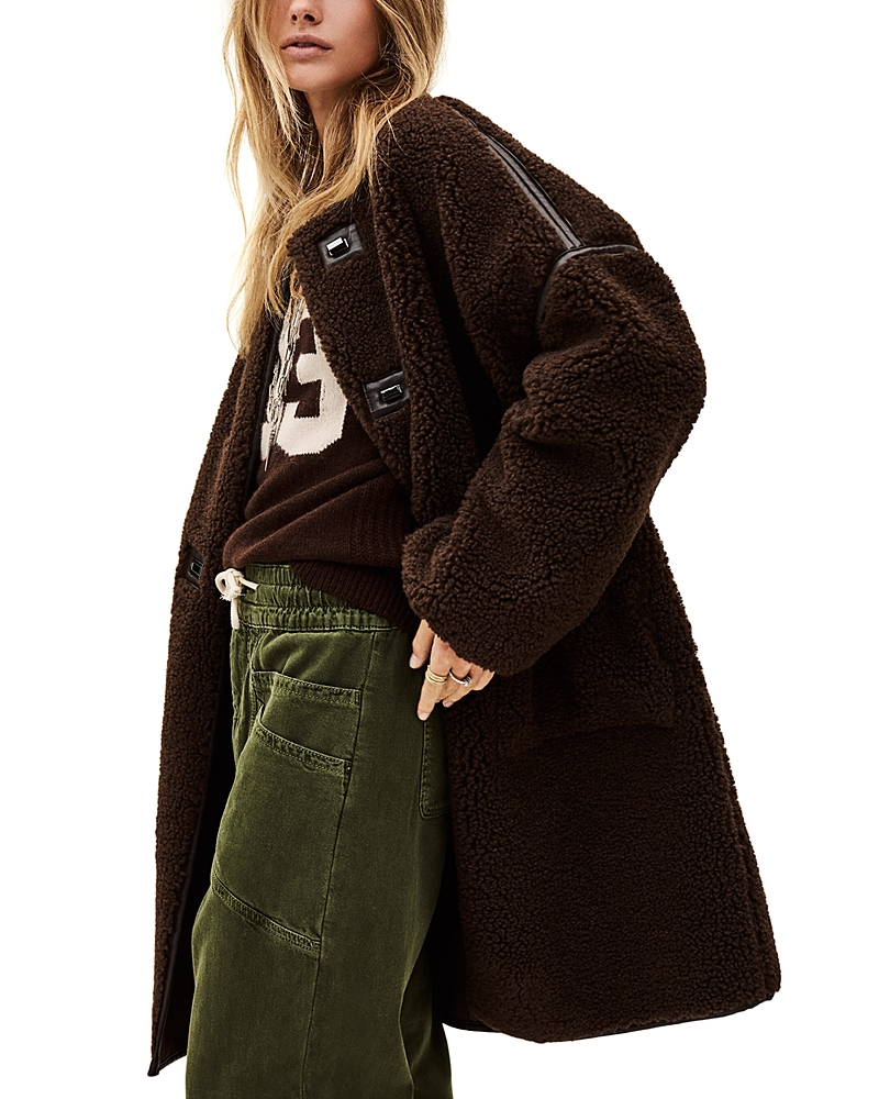 Ba&sh Millie Coat In Brown