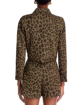 Marla Crop Leopard Jacket