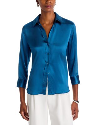 Dani Silk Charmeuse Blouse