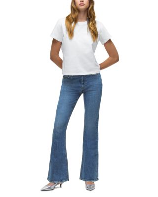 Barbara High Rise Bootcut Jeans in Brisk