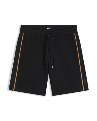 Contrast Trim Pajama Shorts