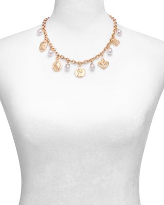 Mixed Charm Necklace, 18" - Exclusive