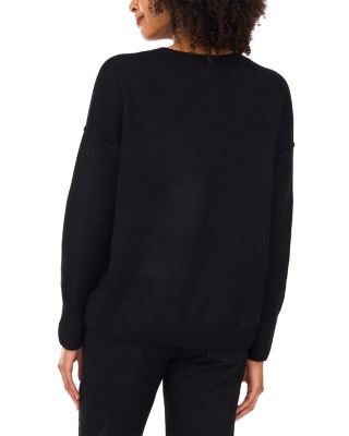 Metallic Star Crewneck Sweater